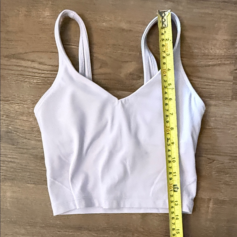 lululemon athletica Women's Lavender Sports Bra Size 2 - Picture 4 of 6